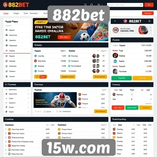 Facilidade de uso e navegação no site 882bet