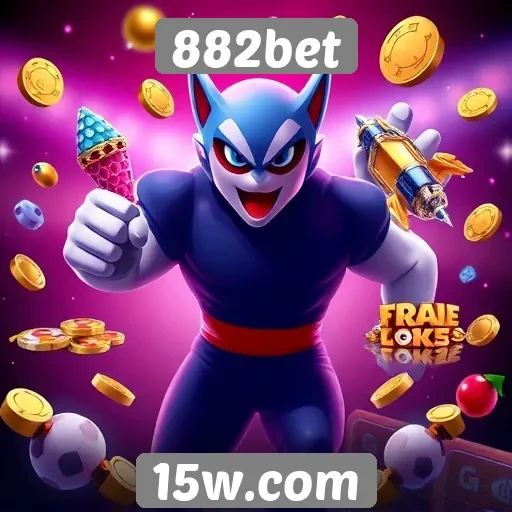 Variedade de jogos oferecidos na 882bet